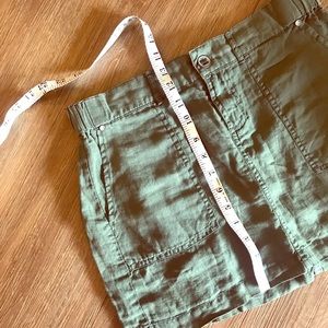 Michael Stars Olive Green Mini Skirt